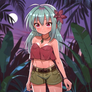 奇幻漫画《幻夜学院》封面